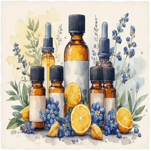 Aromatherapy essential oils, stress relief & relaxation, lavender & citrus blends, pure & undiluted. Certified organic | Lapenu