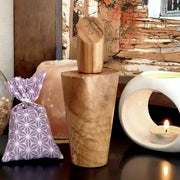 Boselli No. 7 Lavande · hand-sculpted olive wood perfume flacon · made in France | LaPeNu