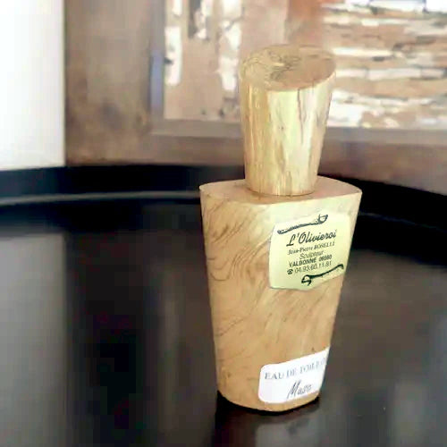 Boselli No. 2 · Olive wood flacon with label · L'Olivieroi · Grasse · made in France | LaPeNu