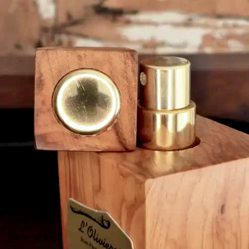 Boselli No. 1 · Rose · Glass Reservoir · Gold-colored Pump · Refillable Flacon · made in France | LaPeNu