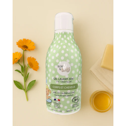 Organic Cleansing Gel - Calendula & Honey (Baby)
