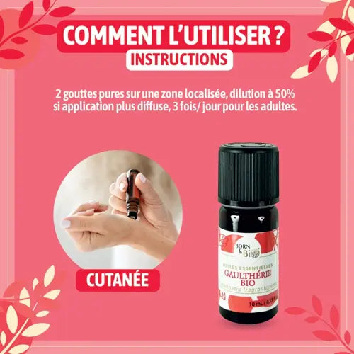 Organic Essential Oil - Fragrant Wintergreen