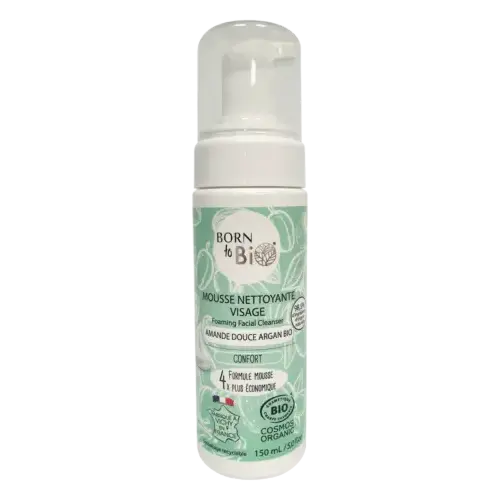 Organic Cleansing Foam - Sweet Almond & Argan (Face)