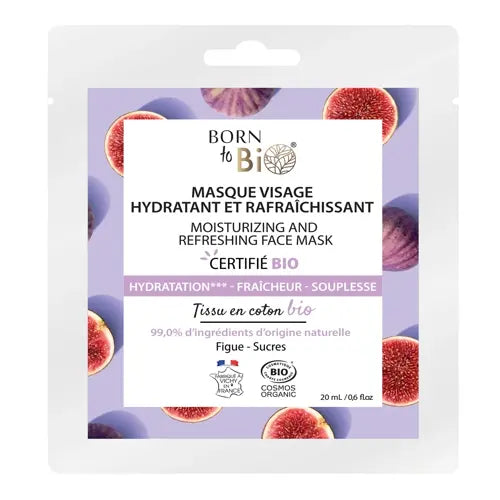 Organic Face Mask - Hydrating & Refreshing (Cotton)