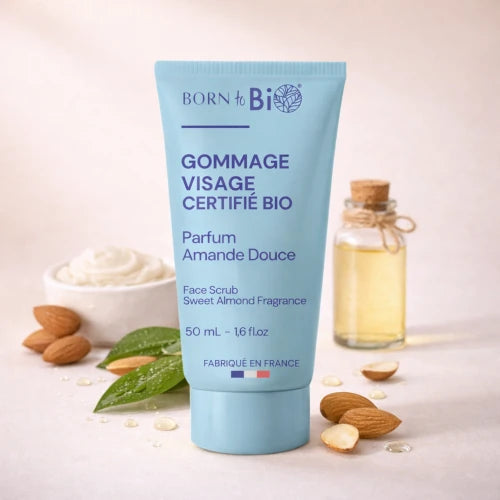 Organic Facial Scrub - Sweet Almond & Argan