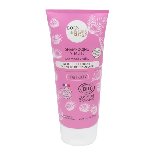 Organic Vitality Shampoo - Coconut & Raspberry Vinegar