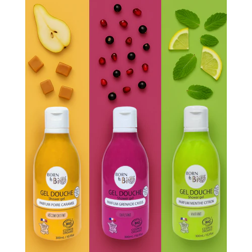 Organic Shower Gel  - Mint & Lemon