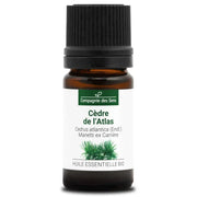 Organic Atlas cedarwood essential oil for oily hair, dandruff-prone scalp, body massage and aromatic diffusion | LaPeNu