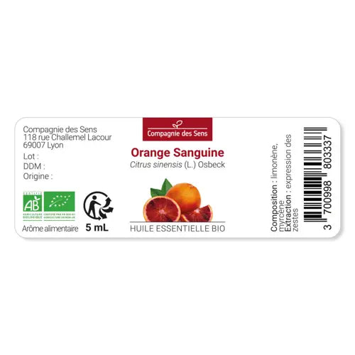 Organic Essential Oil - Blood Orange