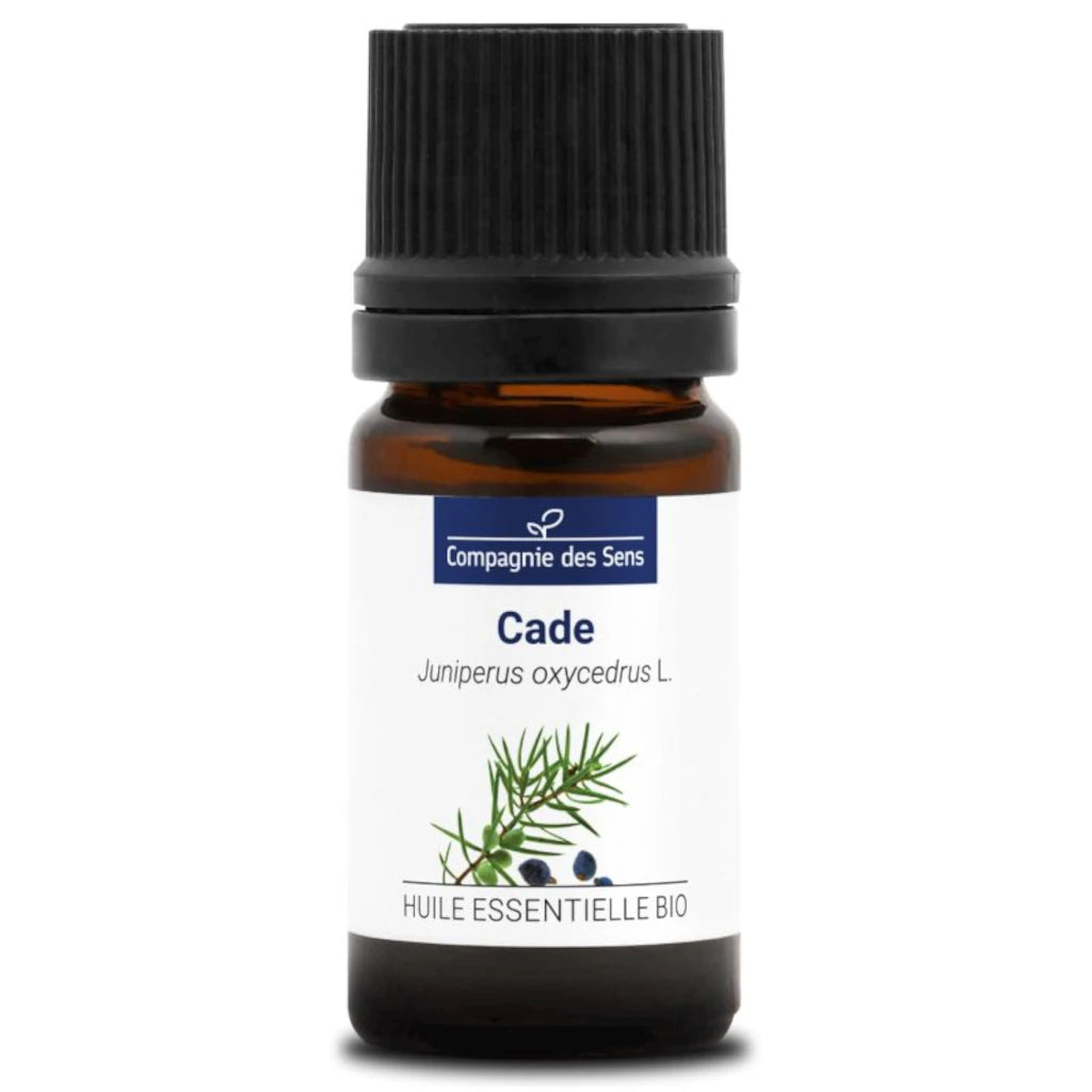 Organic Cade essential oil, smoky and woody, for diluted purifying cosmetic skin and scalp care — Made in France | LaPeNu