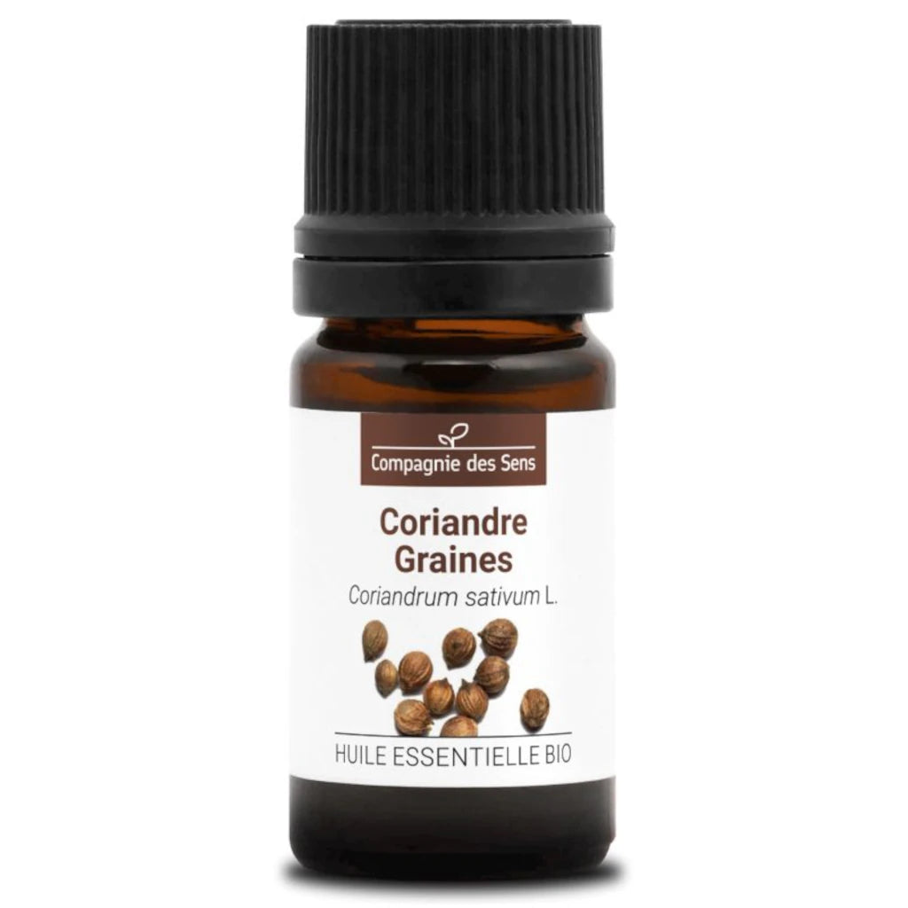 Organic Coriander Seed essential oil Coriandrum sativum – digestive tonic, carminative, neurotonic. 100% pure, certified organic | LaPeNu