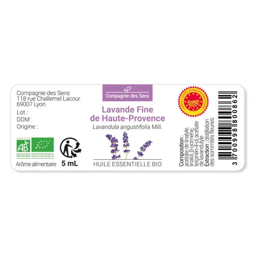 Organic Essential Oil - Fine Lavender
