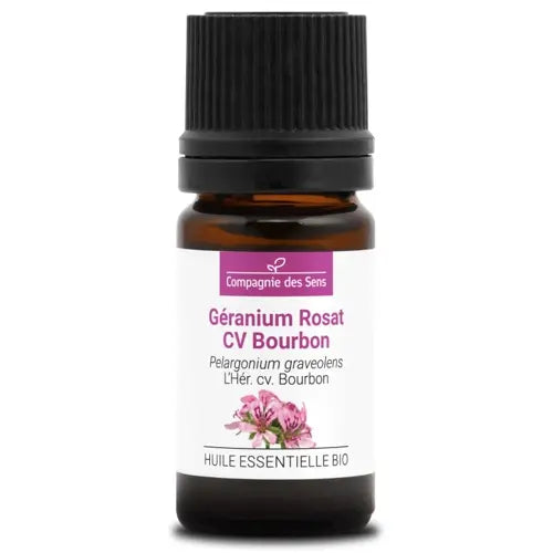 Organic Essential Oil - Geranium Rosat cv Bourbon