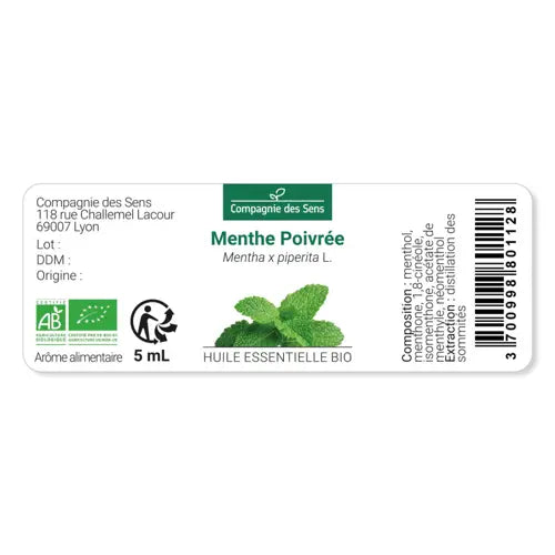 Organic Essential Oil - Peppermint
