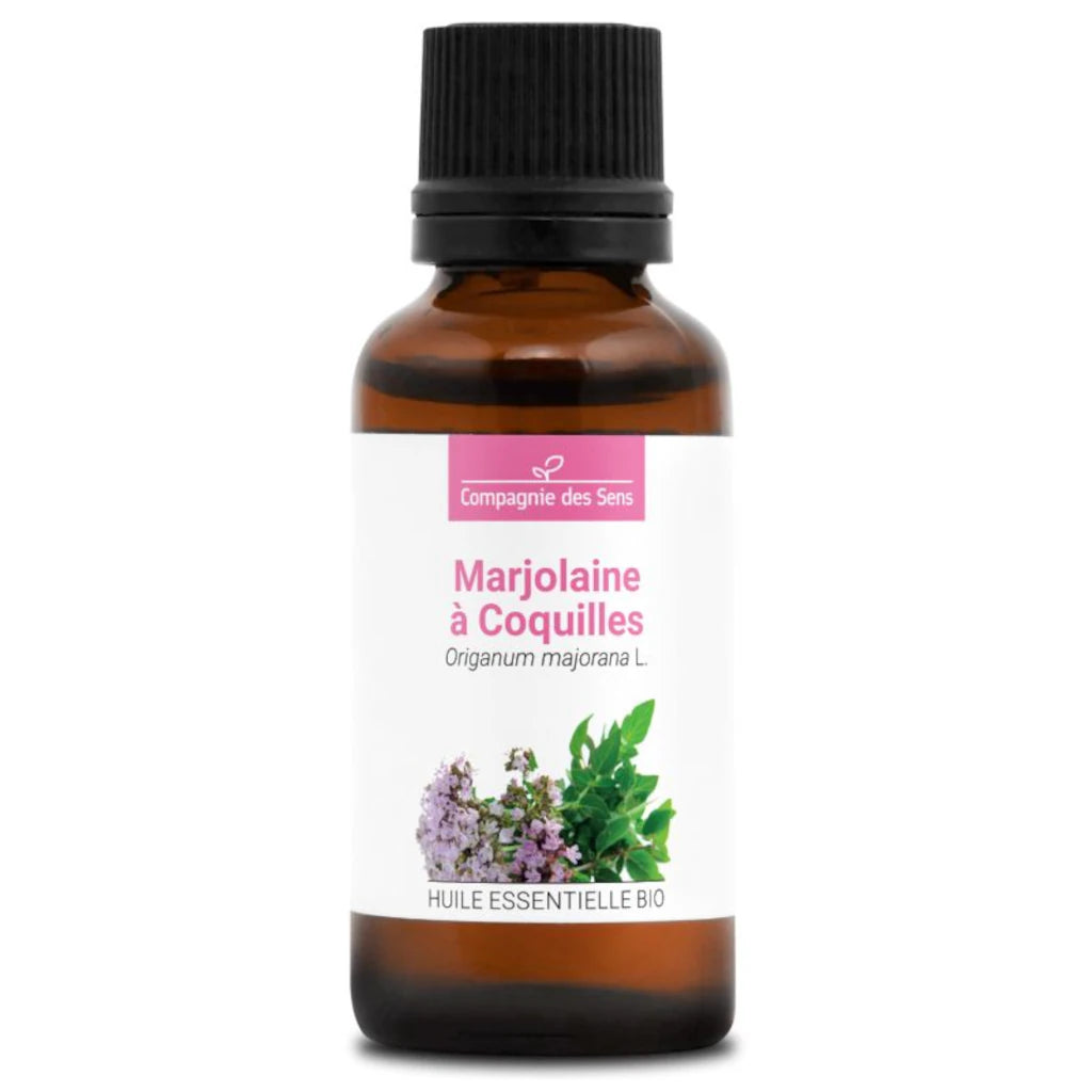Organic Sweet Marjoram oil from Egyptian flowering tops for calming blends, muscle comfort and digestive wellbeing | LaPeNu