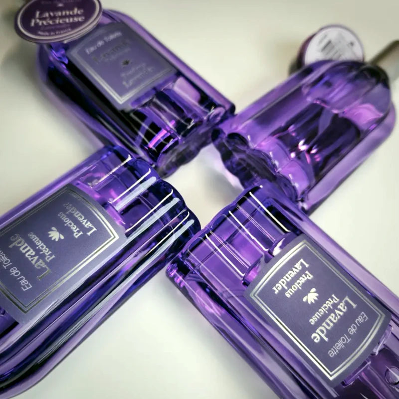 Precious Lavender natural EDT – floral gourmand lavender fragrance, refreshing and calming, 45ml and 100ml sizes. Made in France | LaPeNu