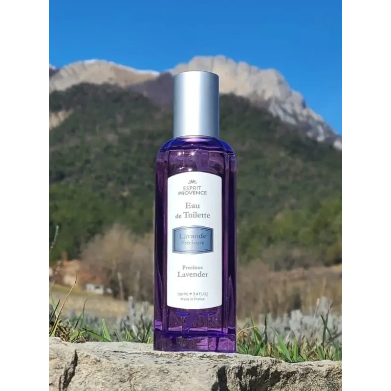 Precious Lavender EDT 100ml – natural Provençal lavender fragrance, floral and serene, harvested at altitude, Drôme-Provençale. Made in France | LaPeNu