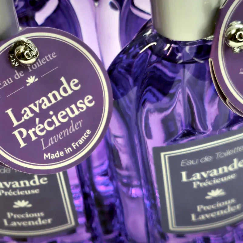 Lavande Précieuse natural eau de toilette – locally harvested fine lavender, wheat alcohol, no parabens. Provençal floral fragrance. Made in France | LaPeNu