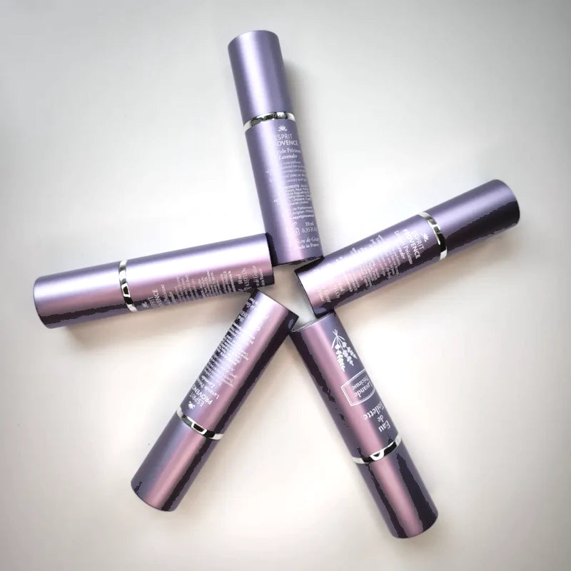 Lavande Précieuse travel spray set — refillable, compact, floral fougère lavender fragrance. Parfum de Grasse. Made in France | LaPeNu