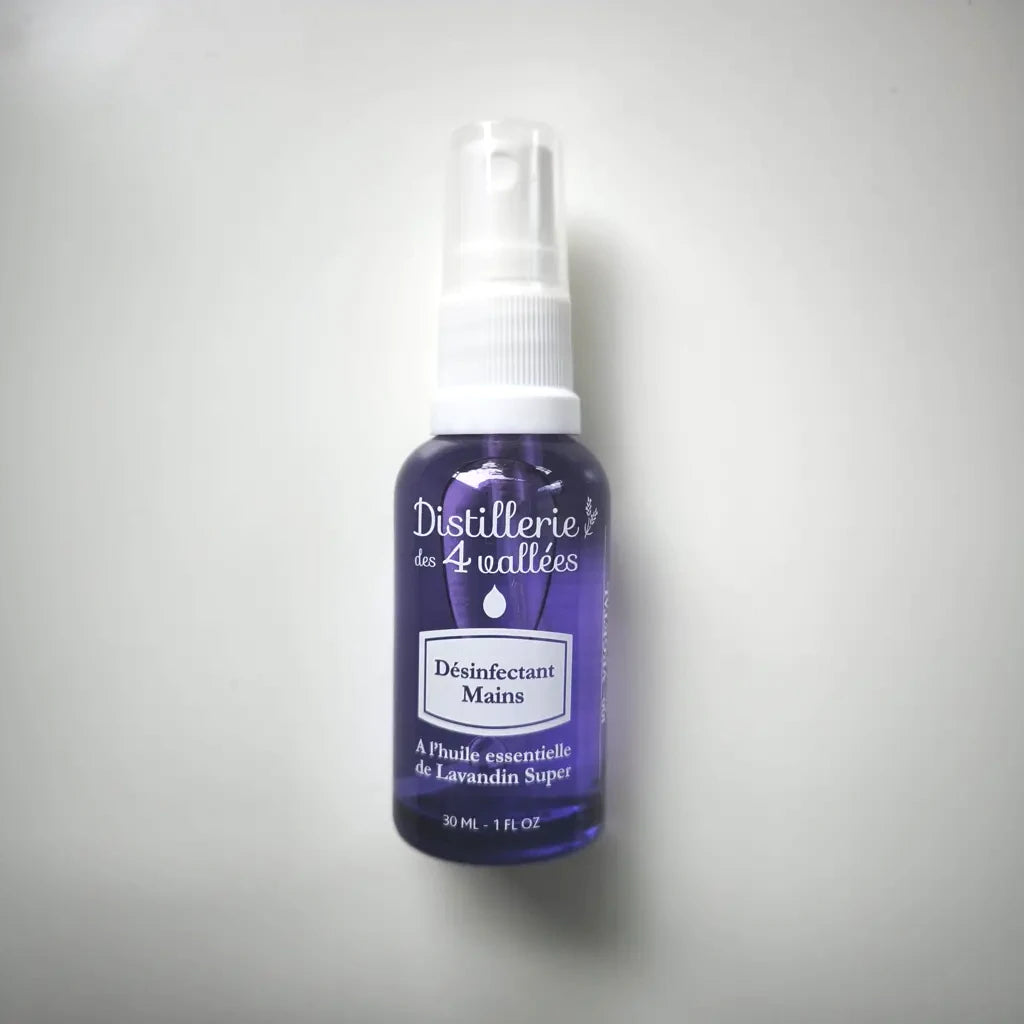 Lavender hand sanitizer 30ml · antibacterial · moisturizing · Aloe Vera · plant-based alcohol · Made in France | LaPeNu