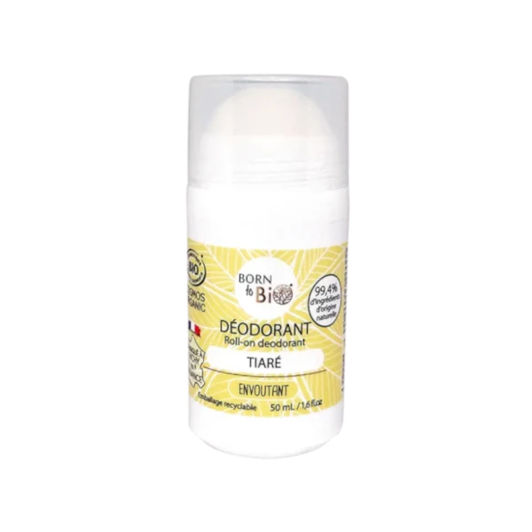 Organic Deodorant - Tiaré Flower (Roll-on)