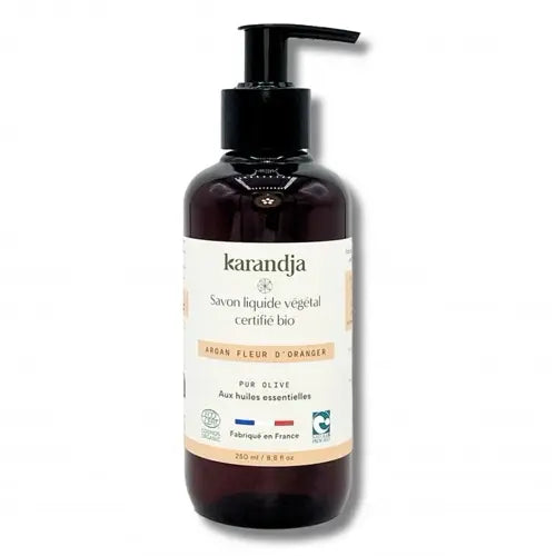 Organic Cleansing Gel - Pure Olive & Argan & Orange Blossom