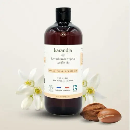 Organic Cleansing Gel - Pure Olive & Argan & Orange Blossom