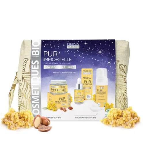 Organic Skincare Set - Night Pur'Immortelle