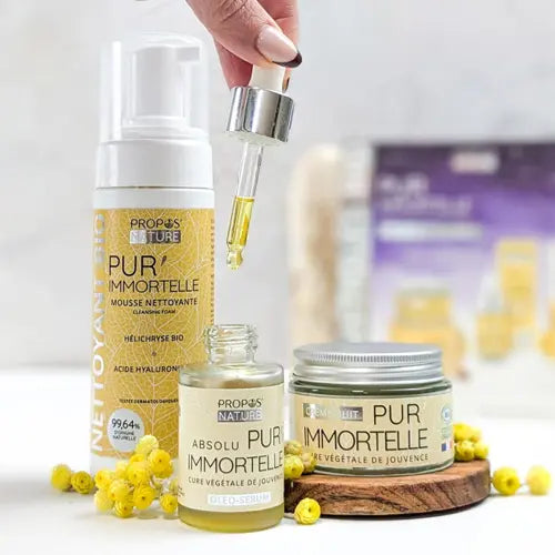 Organic Skincare Set - Night Pur'Immortelle