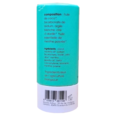 Organic Deodorant - Peppermint (Solid)