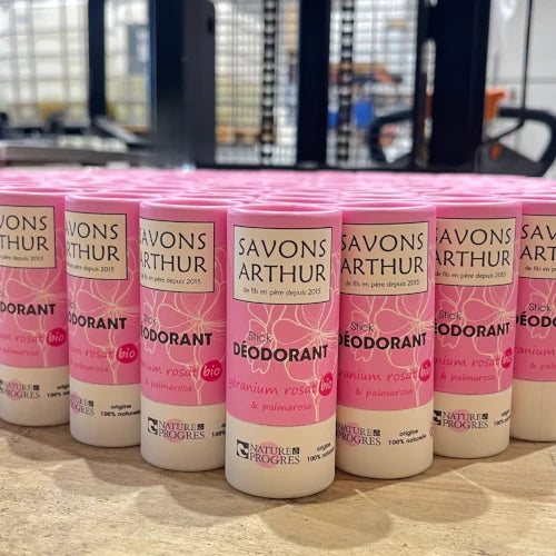 Organic Deodorant - Rose Geranium (Solid)