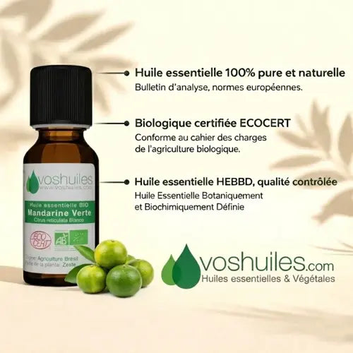 Organic Essential Oil - Green Mandarin