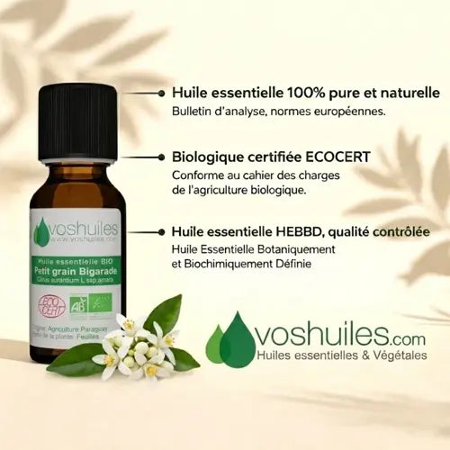 Organic Essential Oil - Petitgrain